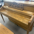1992 Charles R Walter console piano in oak - Upright - Console Pianos